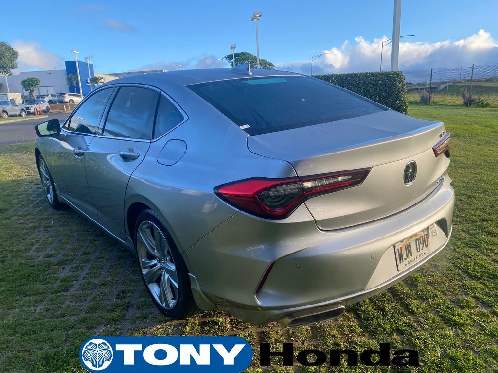 2021 Acura TLX — detail view