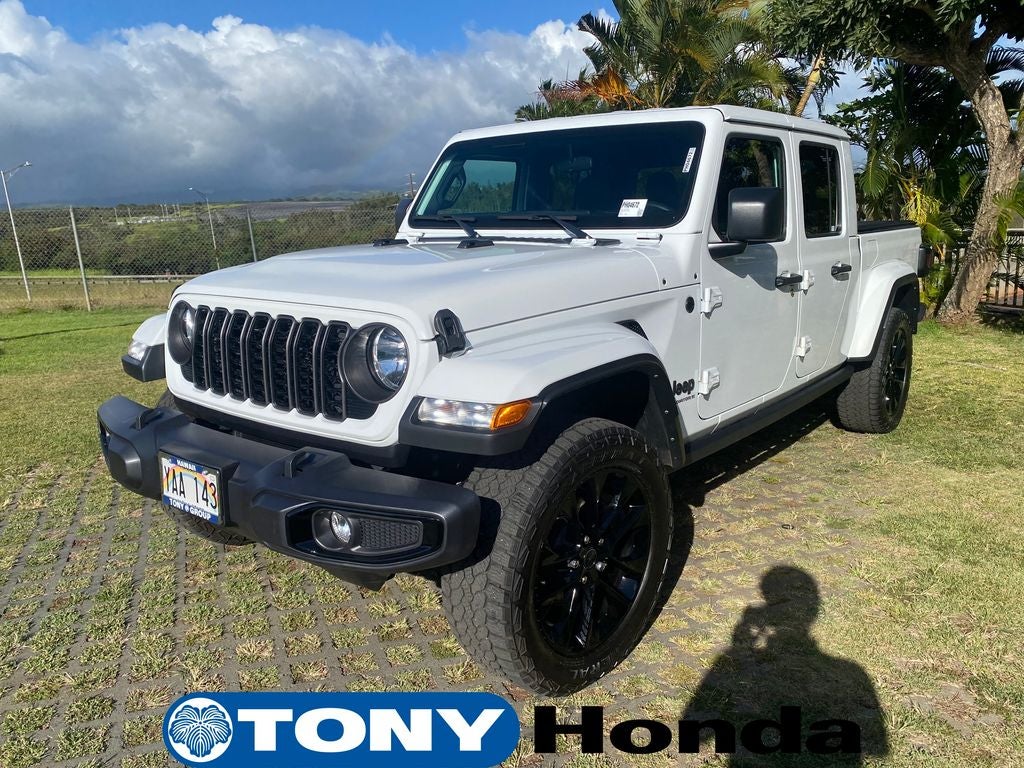 2024 Jeep Gladiator — rear three-quarter view