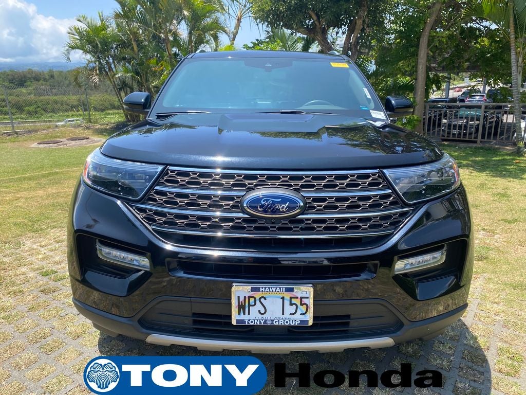 2021 Ford Explorer — side profile view