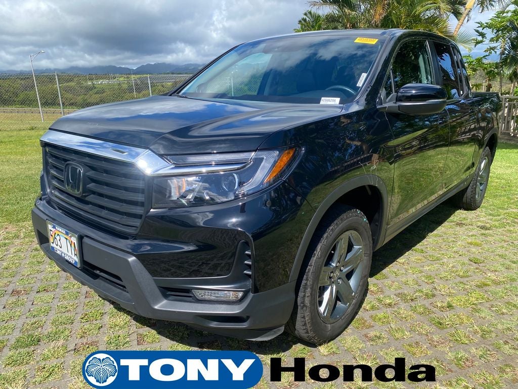 2023 Honda Ridgeline — rear three-quarter view