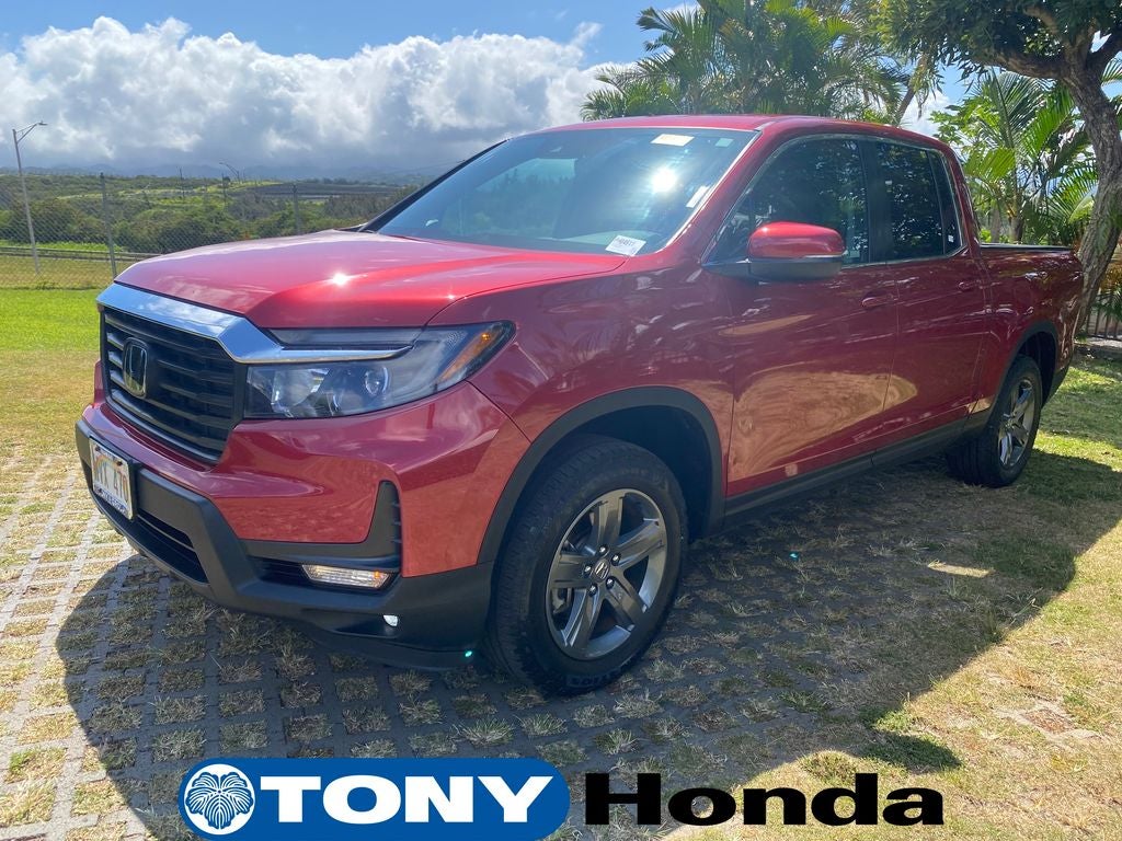 2023 Honda Ridgeline — rear three-quarter view