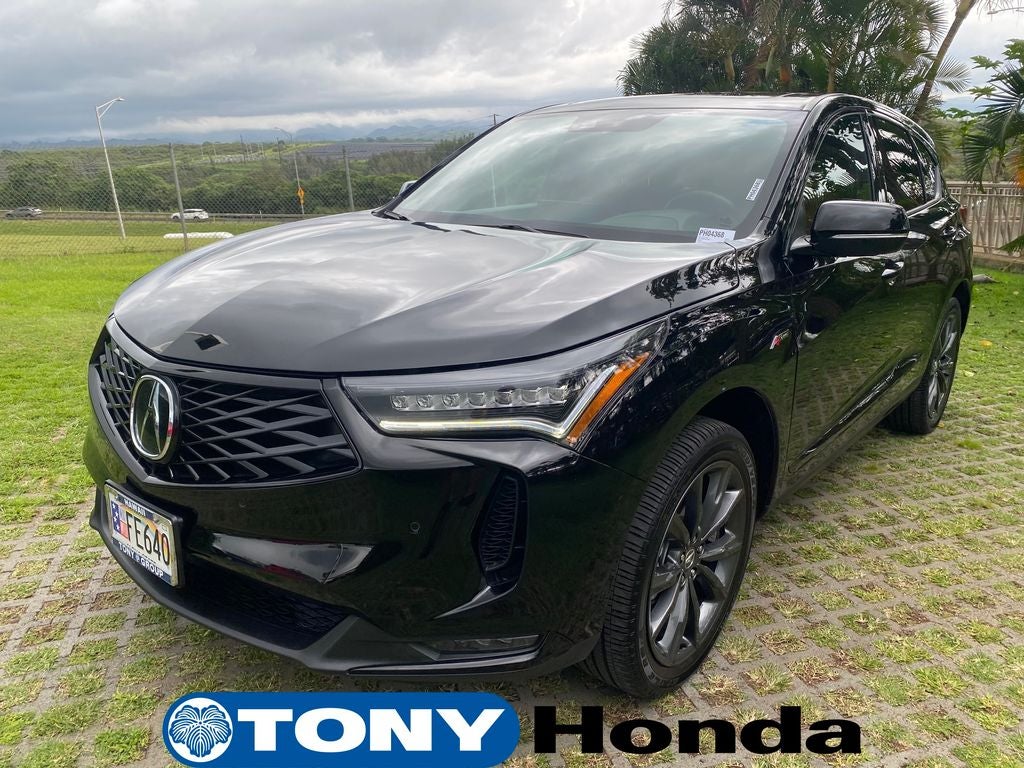 2025 Acura RDX — rear three-quarter view