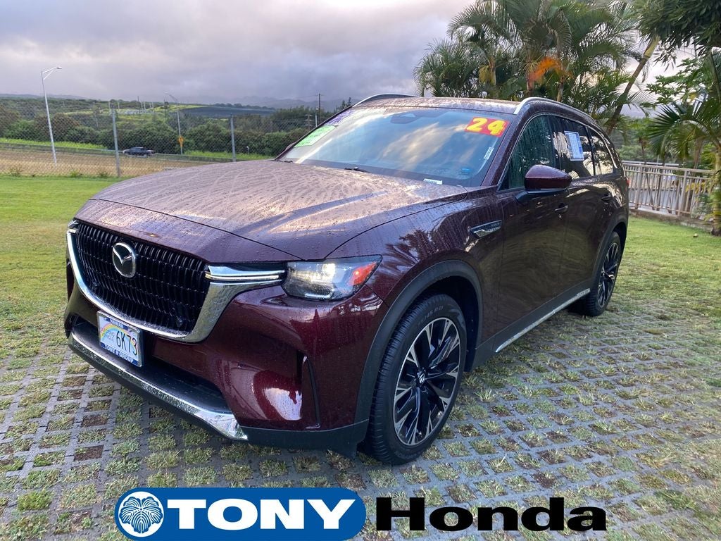 2024 Mazda Mazda CX-90 PHEV — rear three-quarter view