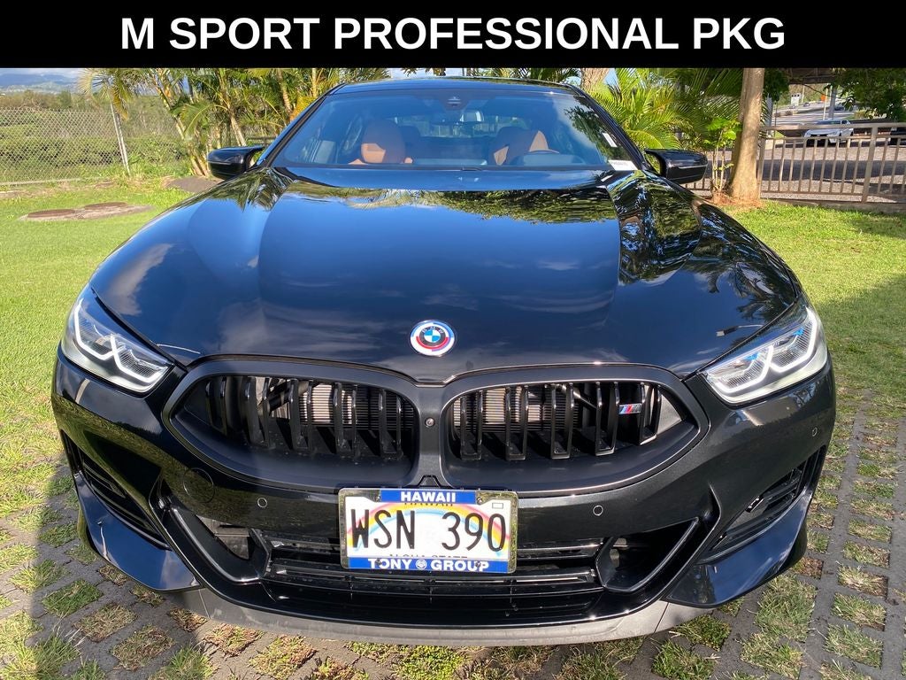 2023 BMW 8 Series — rear three-quarter view