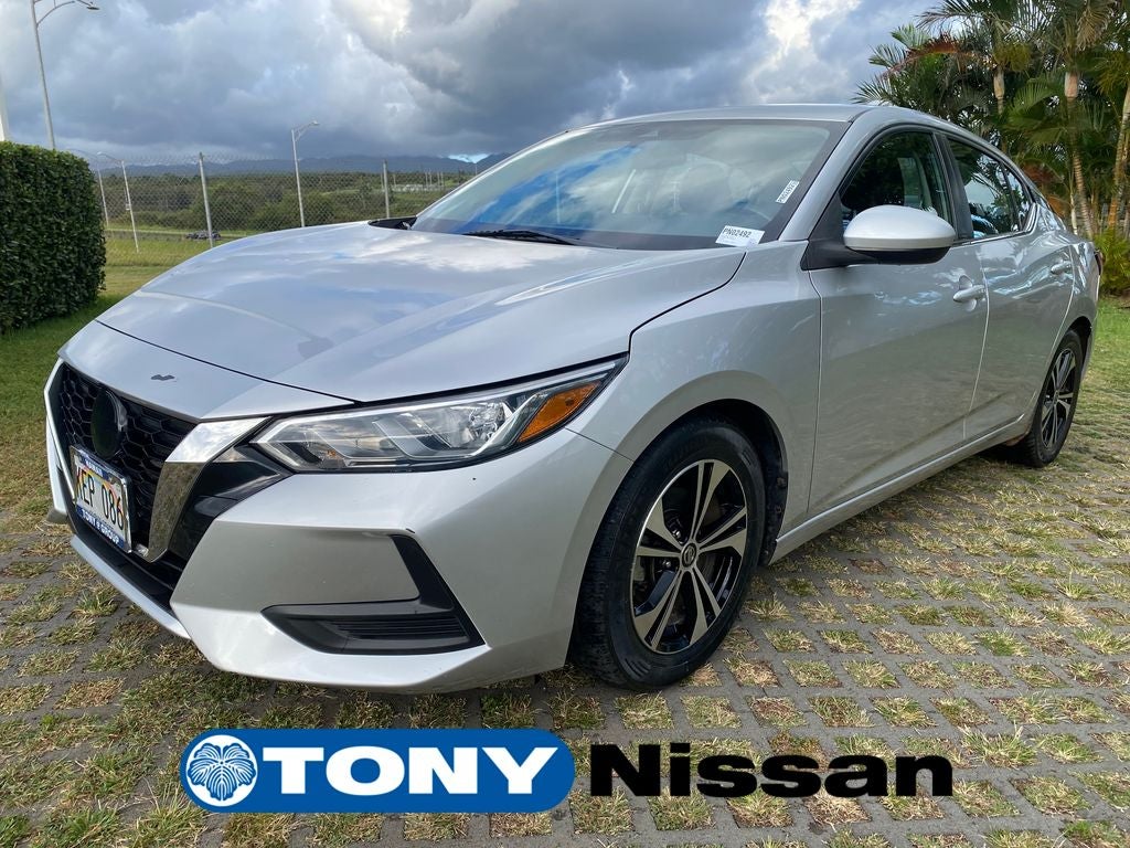 2022 Nissan Sentra — rear three-quarter view