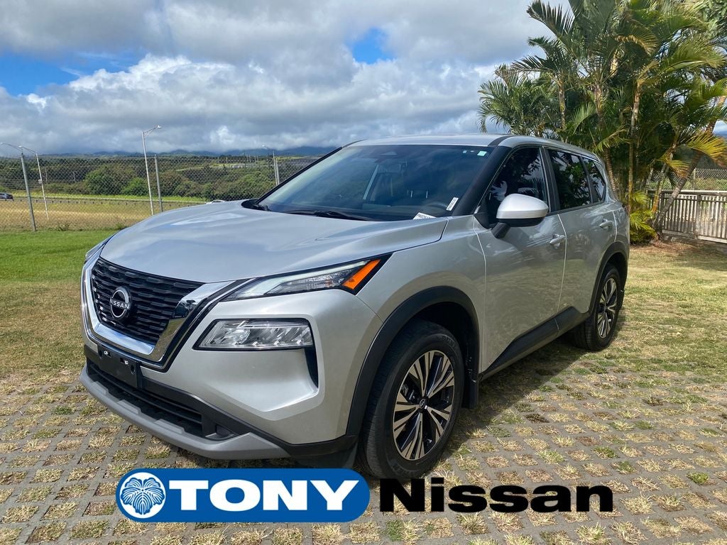 2023 Nissan Rogue — rear three-quarter view