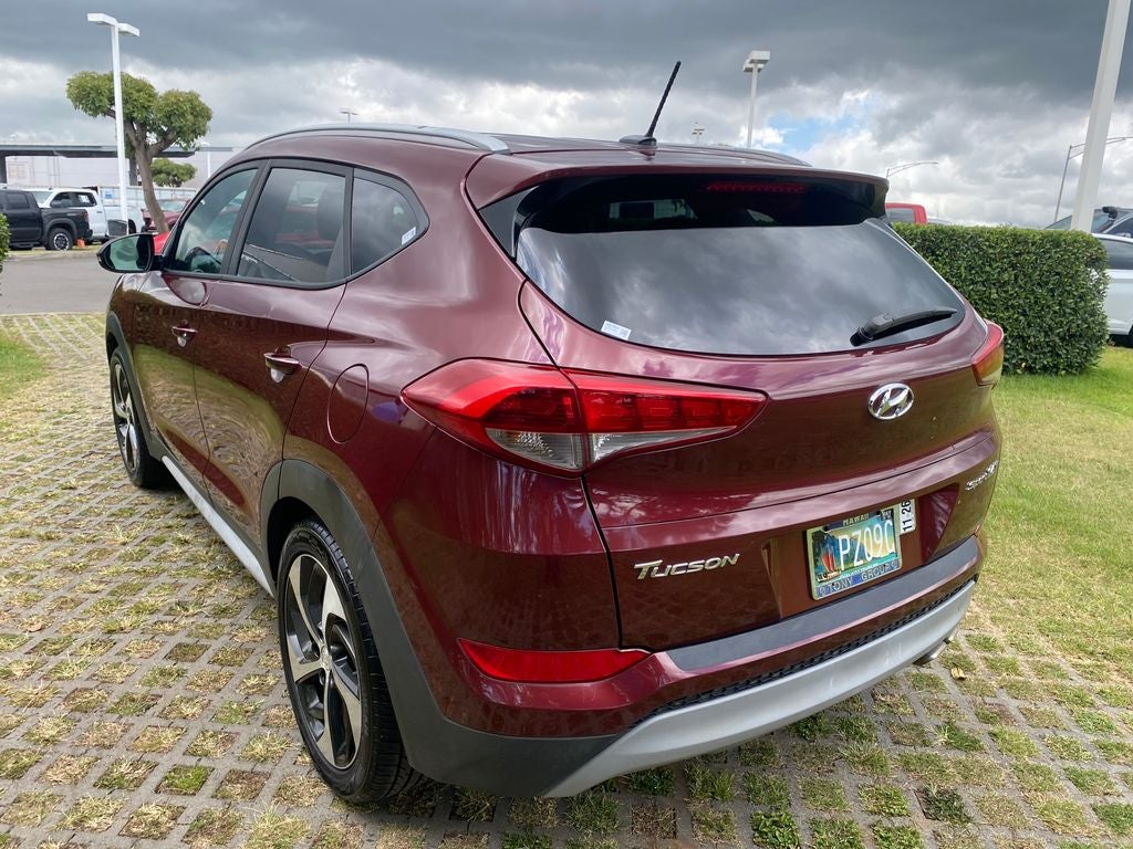 2017 Hyundai Tucson — detail view